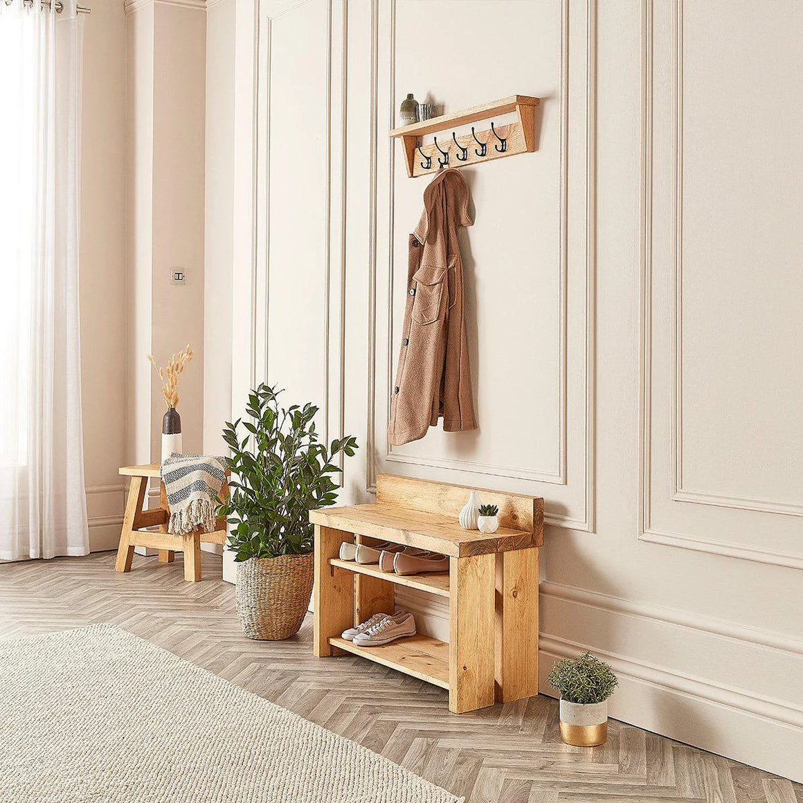 ARK Rustic Shoes Bench